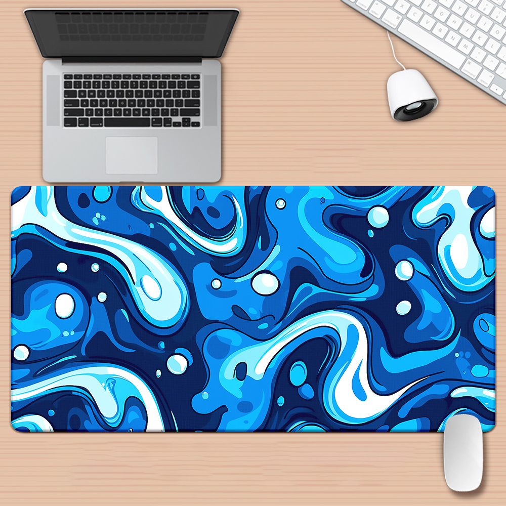 Pc Gaming Liquid - Abstrakcyjna Niebieska Masażura z Efektem Wiru,