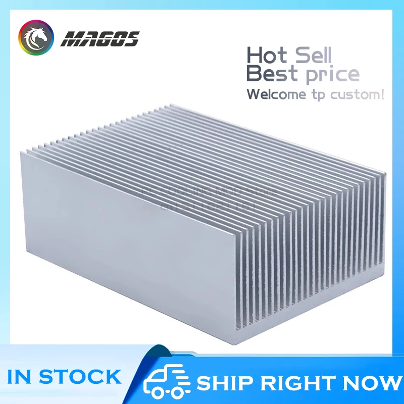 Pc Water Cooling - Elektroniczny radiator aluminiowy z gęstymi żebrami,