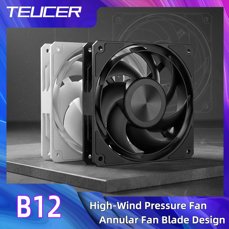 Pc Water Cooling - Wentylator chłodzący procesor TEUCER 120mm, wysokowydajny,