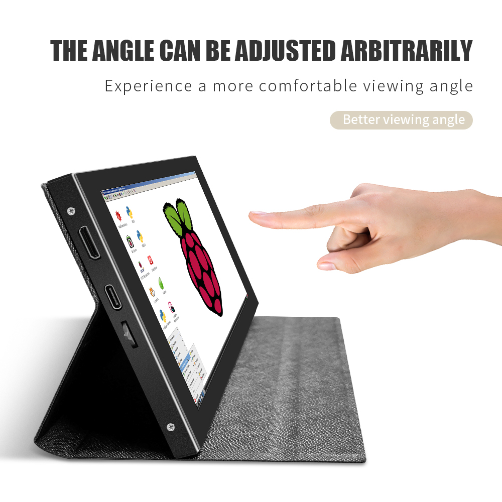 Pc Gaming Fullset - Przenośny mini 7-calowy 5-punktowy pojemnościowy panel