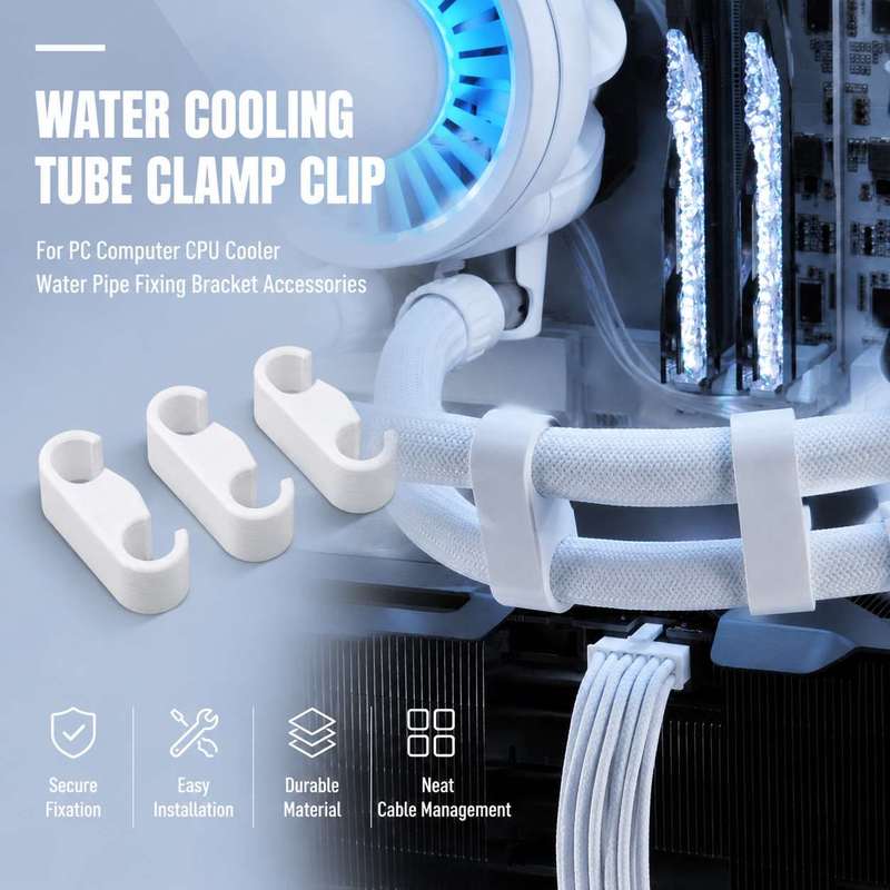 Klips mocujący do rurki chłodz – Pc Water Cooling recenzja i cena