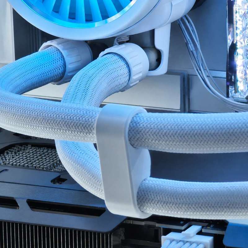 Klips mocujący do rurki chłodz – Pc Water Cooling recenzja i cena