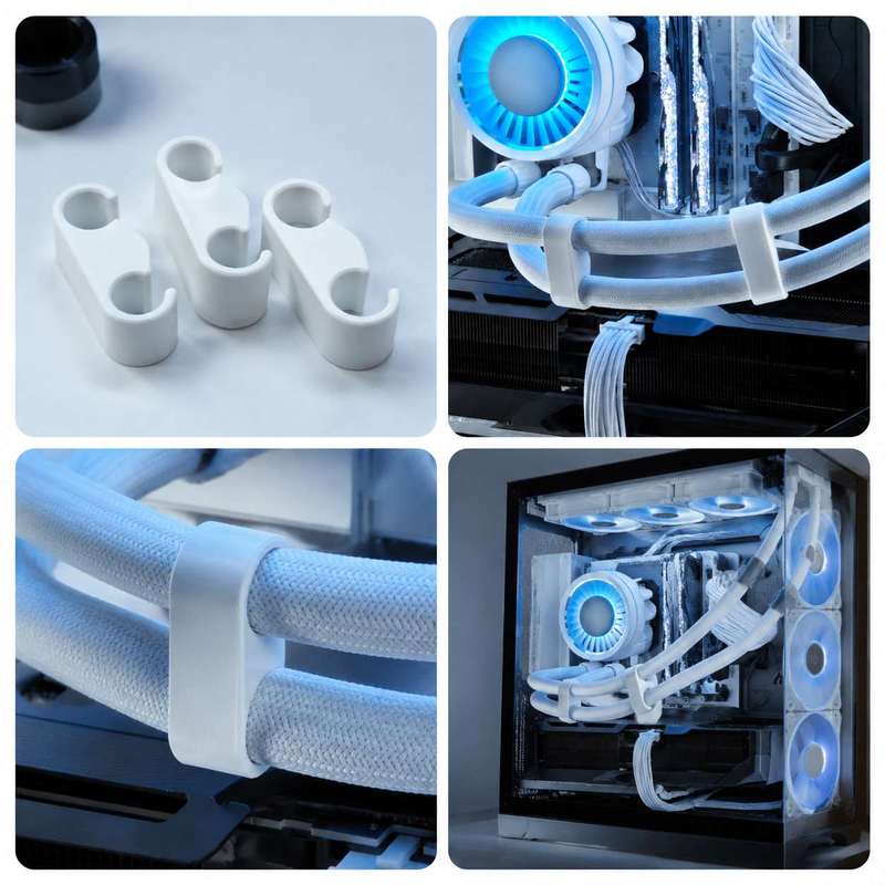 Klips mocujący do rurki chłodz – Pc Water Cooling recenzja i cena