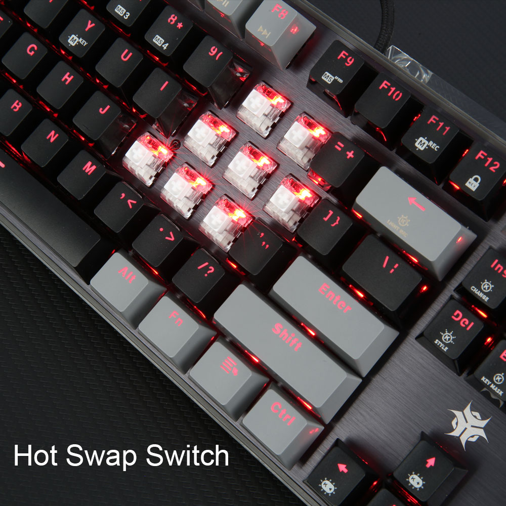 Klawiatura mechaniczna HEXGEAR – Pc Gaming Pink recenzja i cena