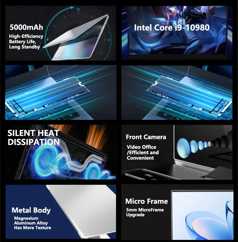Nowość: 14,1-calowy laptop gam – Pc Gaming Intel recenzja i cena