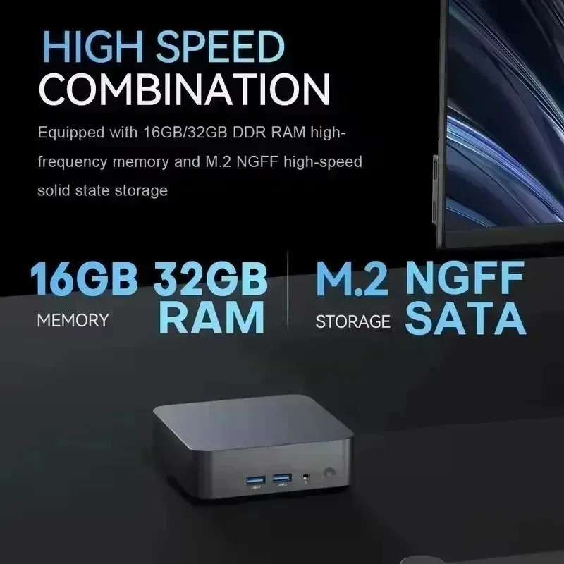 Nowy Mini PC Wysokiej Wydajnoś – Pc Gaming Intel recenzja i cena