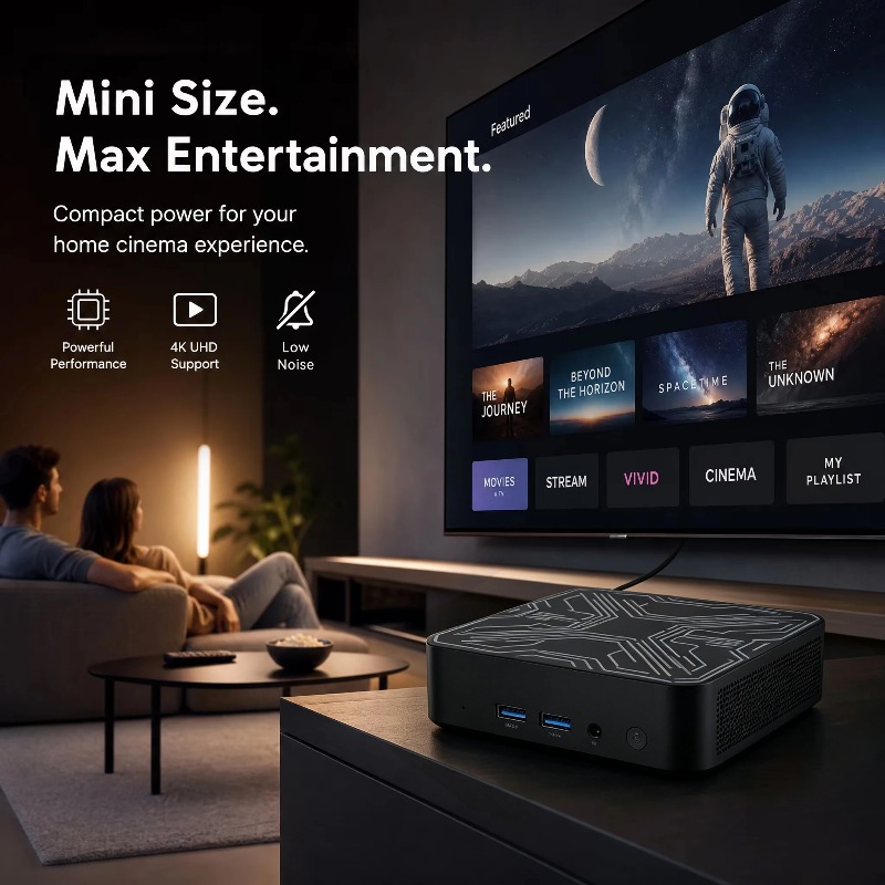 Nowy Mini PC Przenośny Intel C – Pc Gaming Intel recenzja i cena